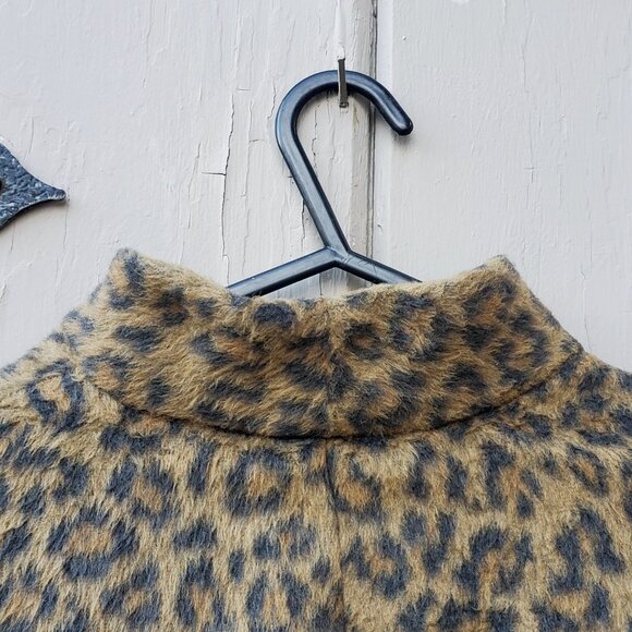 Old Navy Leopard Print Long Line Cardigan Coat, Women's S - Picture 7 of 13